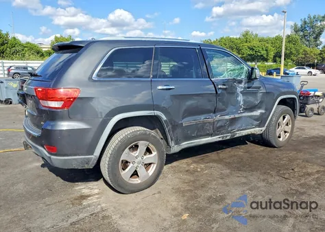 2011 Jeep Grand Cherokee Overland z USA, uszkodzony, nr VIN 1J4RR6GT8BC663165